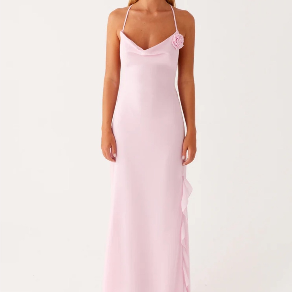 Peppermayo Soft Pink Maxi Dress